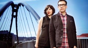 Carrie Brownstein (l.) and Fred Armisen (r.) stars of IFC's Portlandia