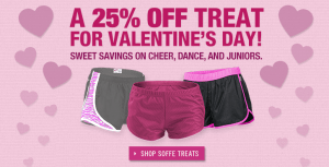 25% Off Valentine's Day Sale