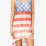 High Low  Flag Dress