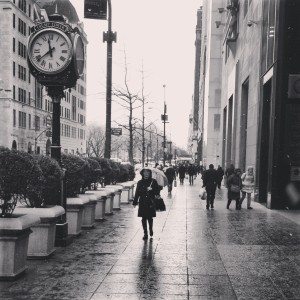 Rain on 5th Ave.
