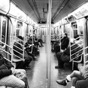 Subway Car Noir
