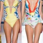 Floral Pattern Swimwear