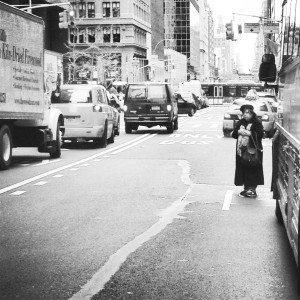 Waiting to Cross
