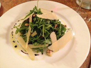 Muscat raisins, shaved Parmiggiano, Marcona almonds, Vin cotto