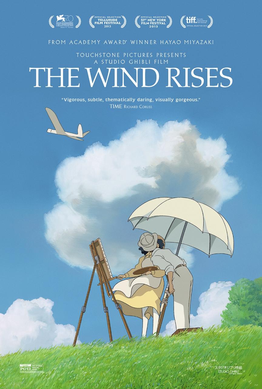 The Wind Rises American Poster