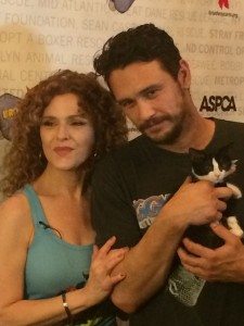 Bernadette Peters and James Franco. Photo courtesy of Ryan Leeds
