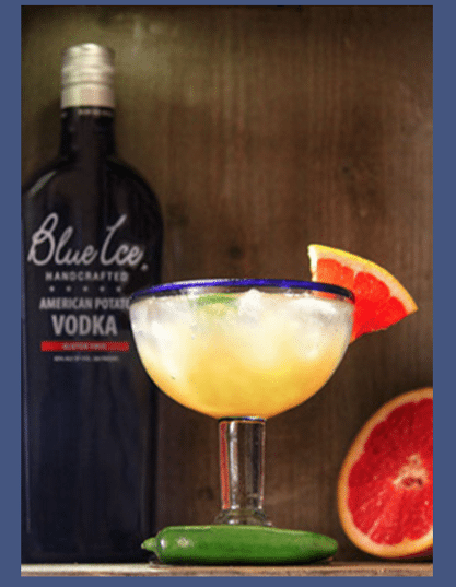 Credit to: Blue Ice Vodka
