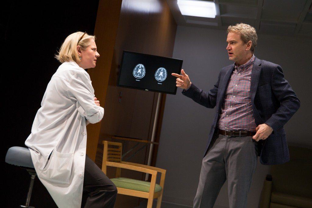 Kati Brazda (L) and Steve Key (R) Photo by Matthew Murphy 
