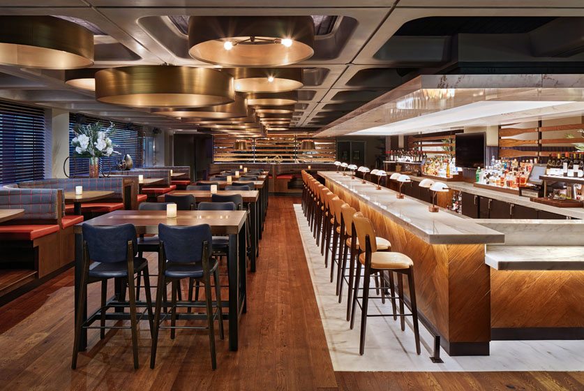 An image from the restaurant Ocean Prime designed by iCrave and photographed by John Muggenborg.