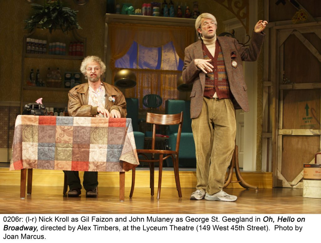 Oh Hello NIck Kroll John Mulaney Directed By: Alex Timbers